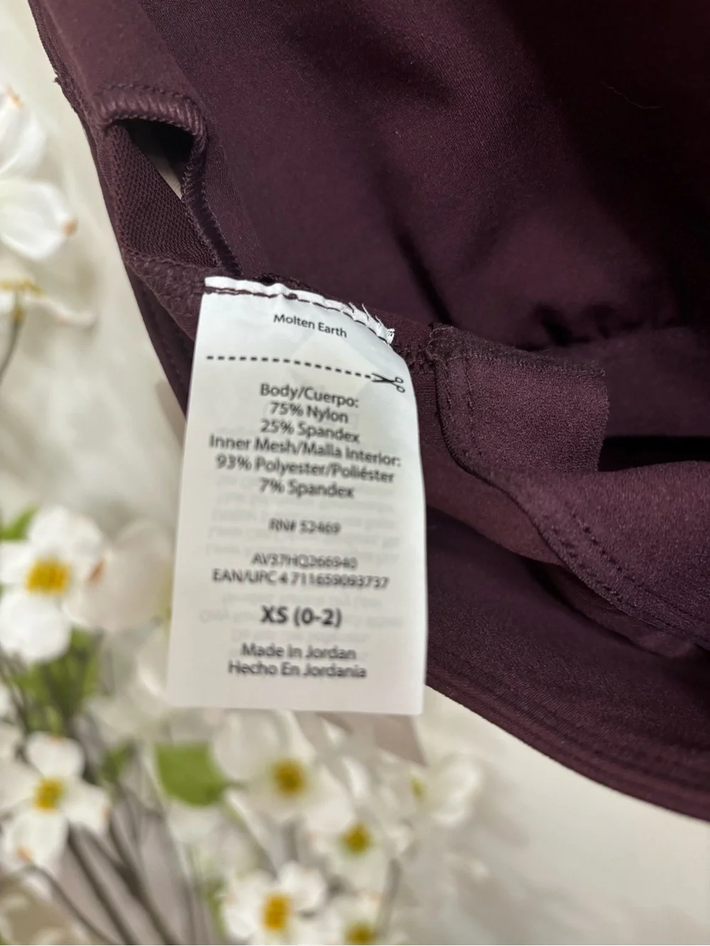 Halter Sport Bralette Top in Plum
